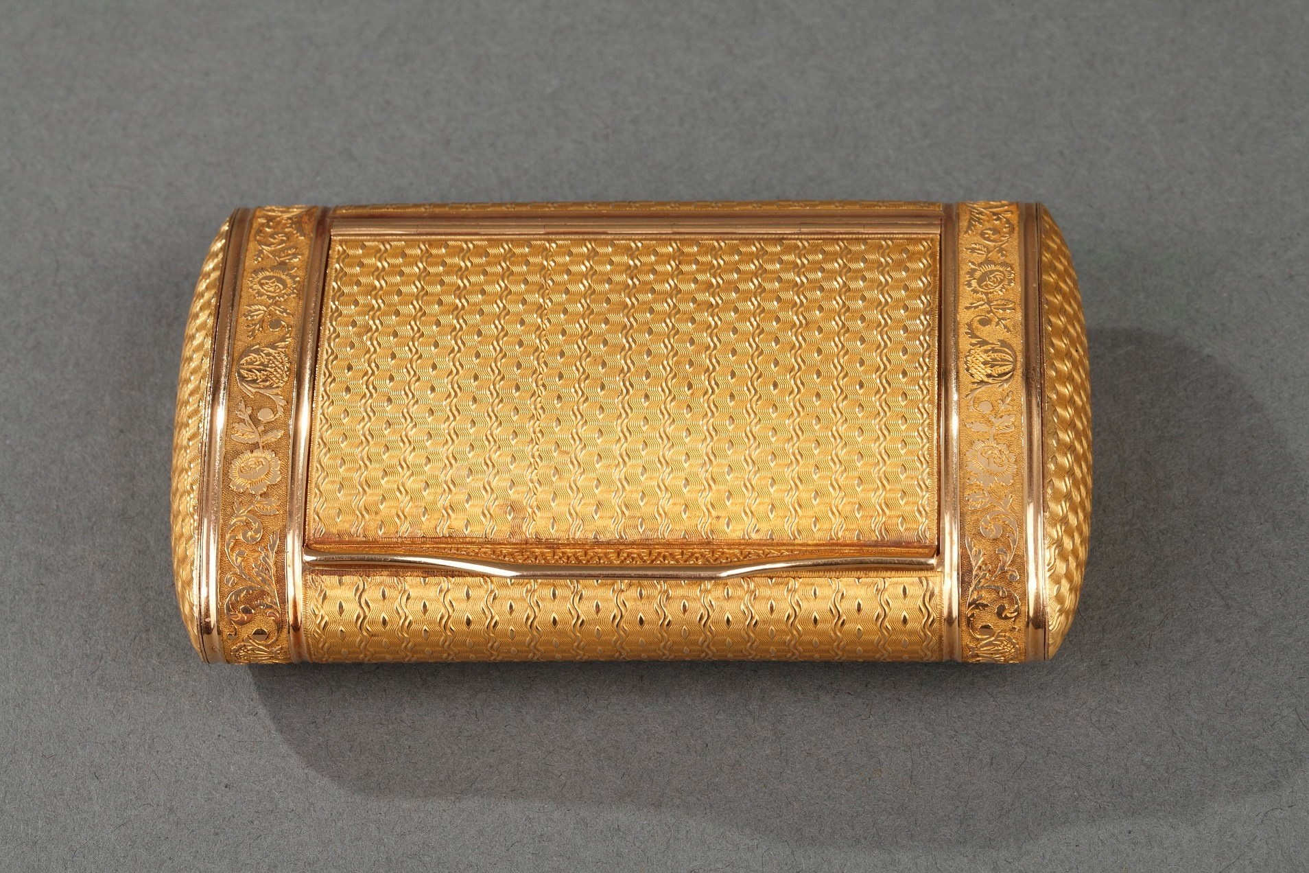 19th century Gold snuffbox, goldmaster Placide Granier